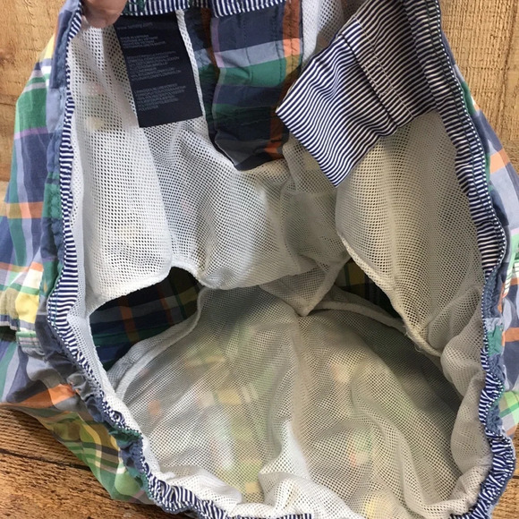 Tommy Hilfiger Board Shorts Mens XXL Green Plaid Swim Trunks Surf Summer Beach - Picture 7 of 16